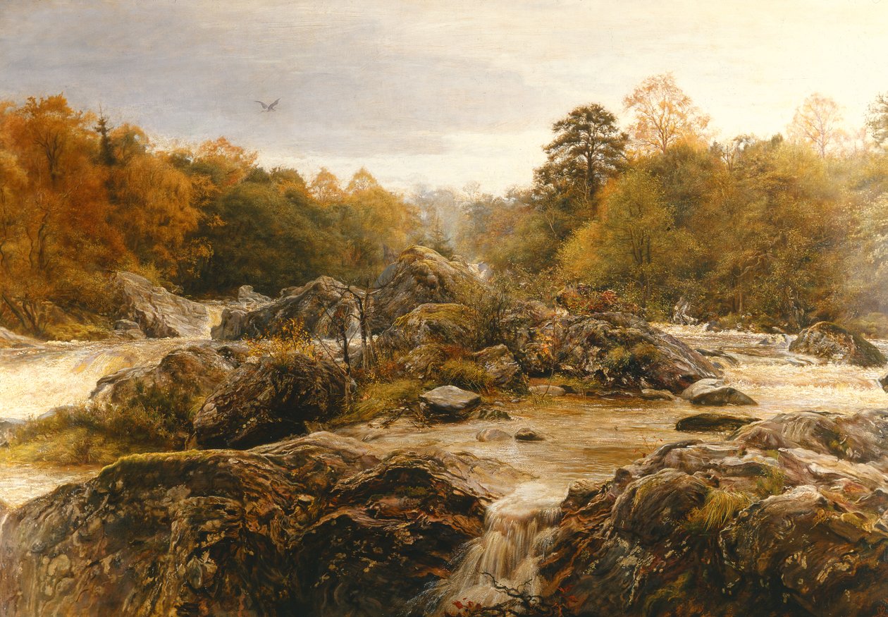 The Sound of Many Waters by John Everett Millais
