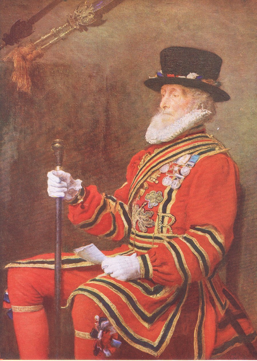 The Yeoman of the Guard by John Everett Millais