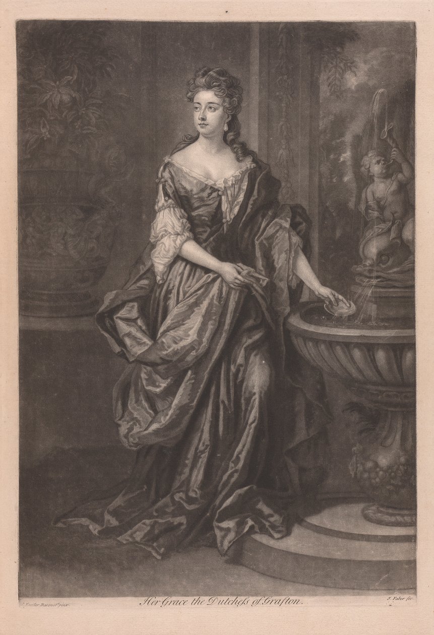 Her Grace the Duchess of Grafton by John Faber the younger