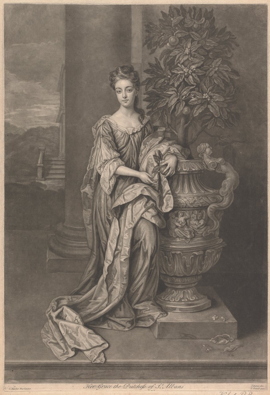 Her Grace the Duchess of St. Albans by John Faber the younger