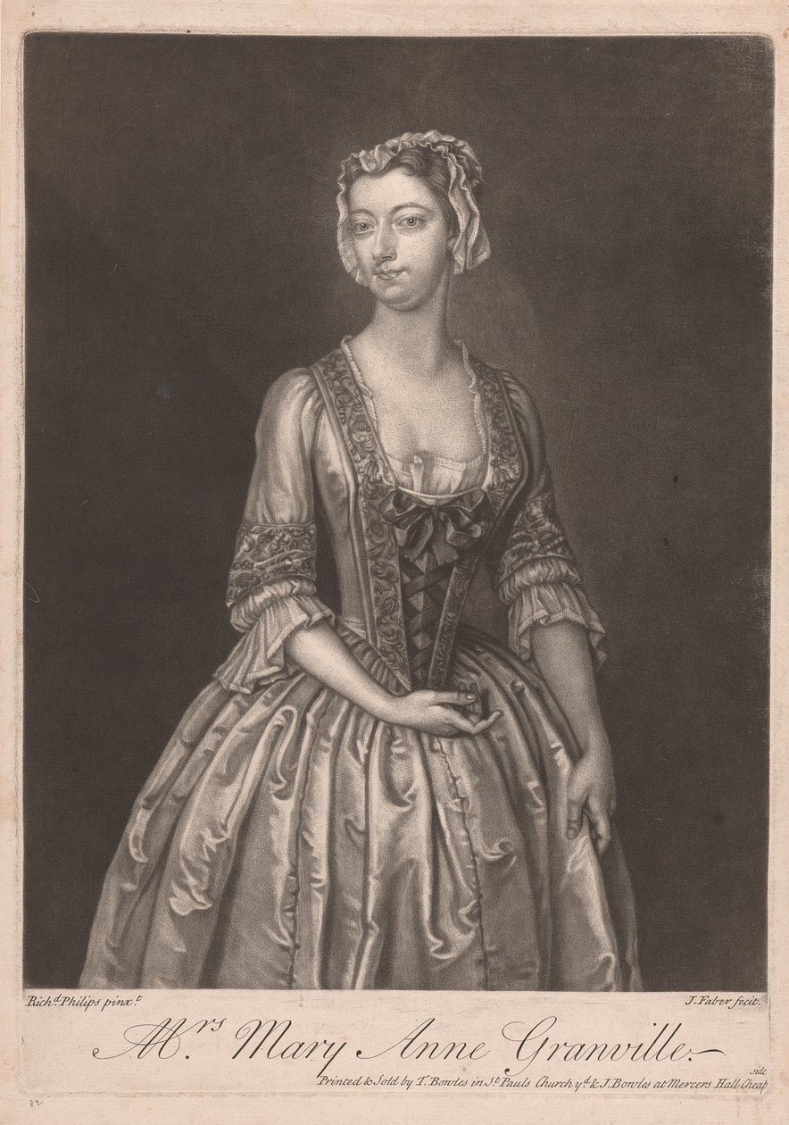 Mrs Mary Ann Granville by John Faber the younger