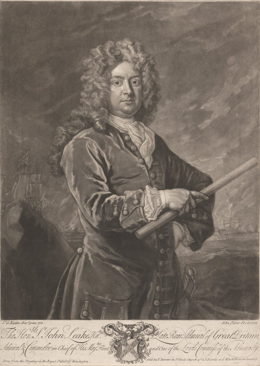 The Honorable John Leake by John Faber the younger