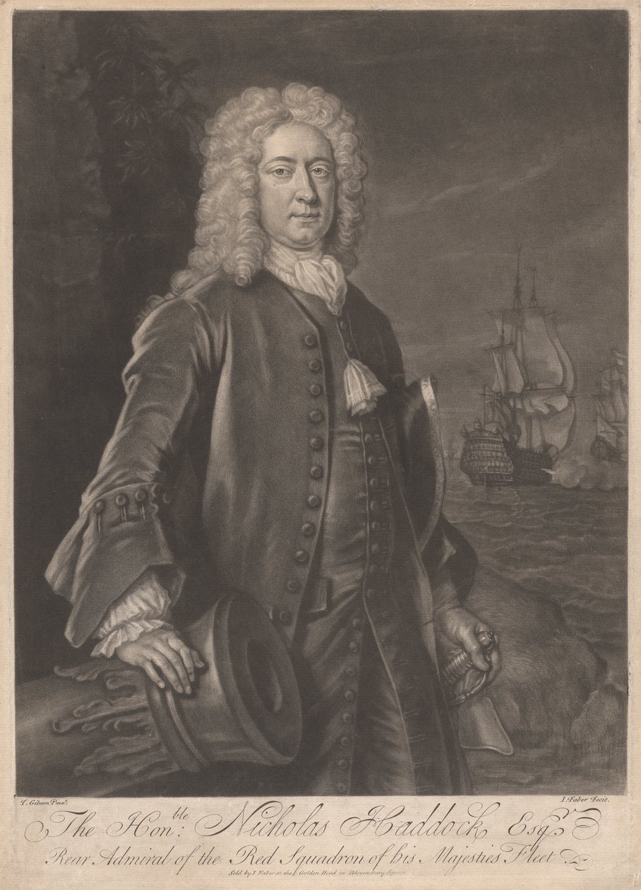 The Honorable Nicholas Haddock, Esq. by John Faber the younger
