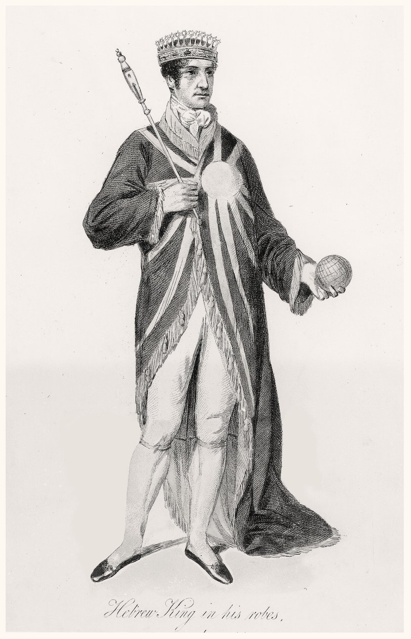A Hebrew King in His Robes by John Finlayson