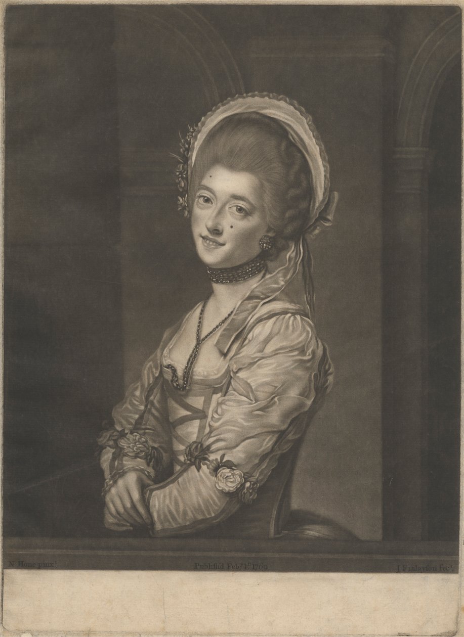 Lady Zamperini in the Character of Cecchina by John Finlayson