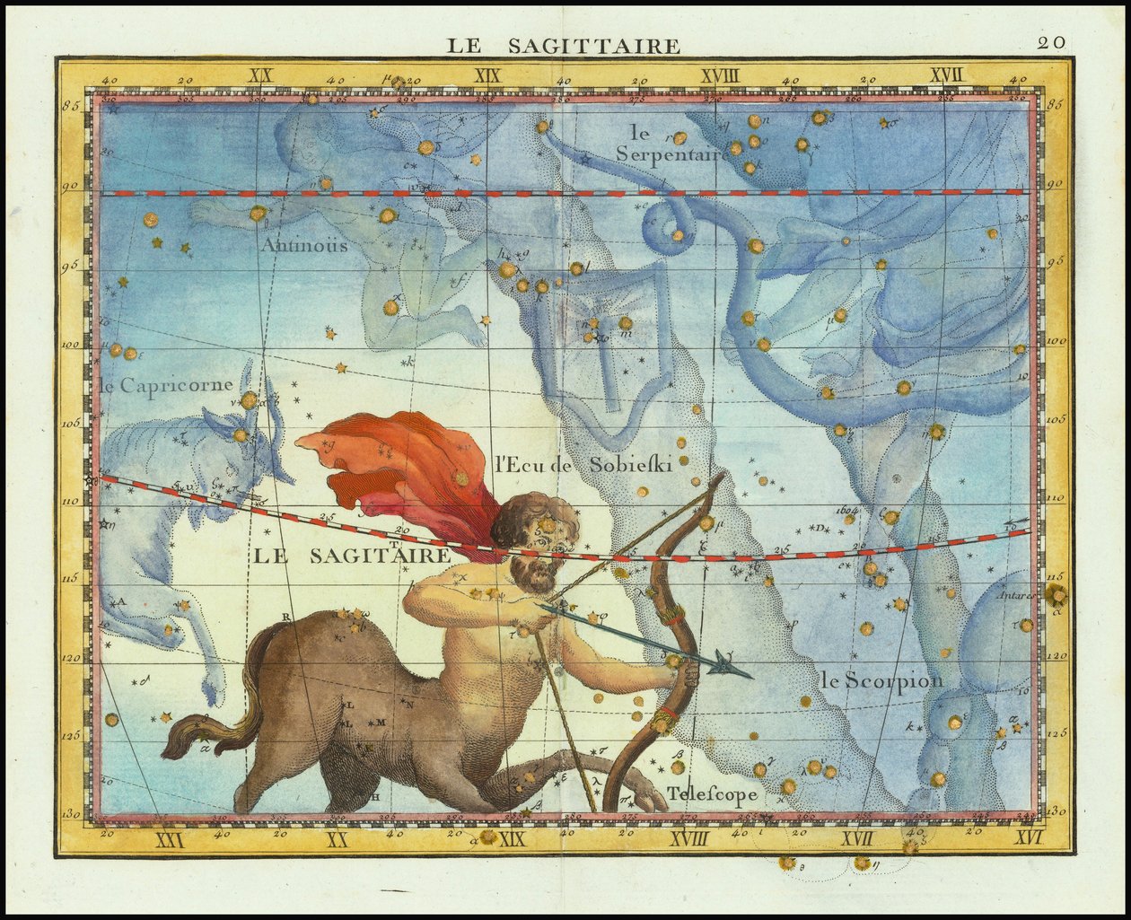 Sagittarius (1776) by John Flamsteed
