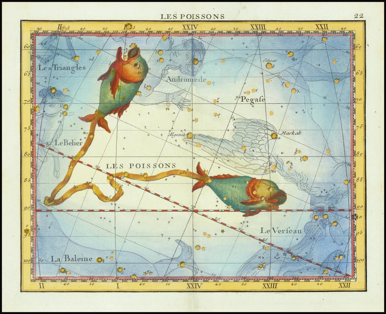1776 - John Flamsteed - Pisces by John Flamsteed