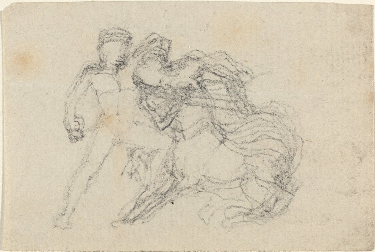 Battle between Man and Centaur by John Flaxman