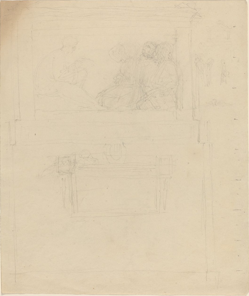 Designs for a Monument to Sir William Jones by John Flaxman