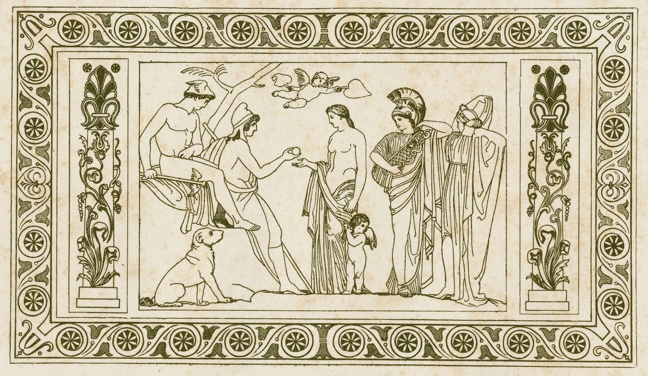 Judgement of Paris by John Flaxman