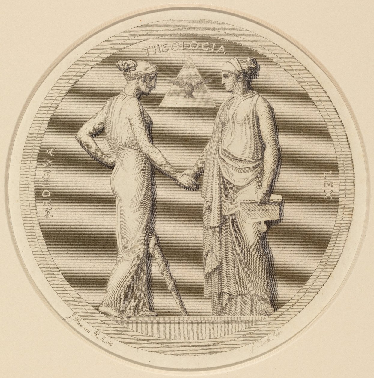 Medicine - Theology - Law by John Flaxman
