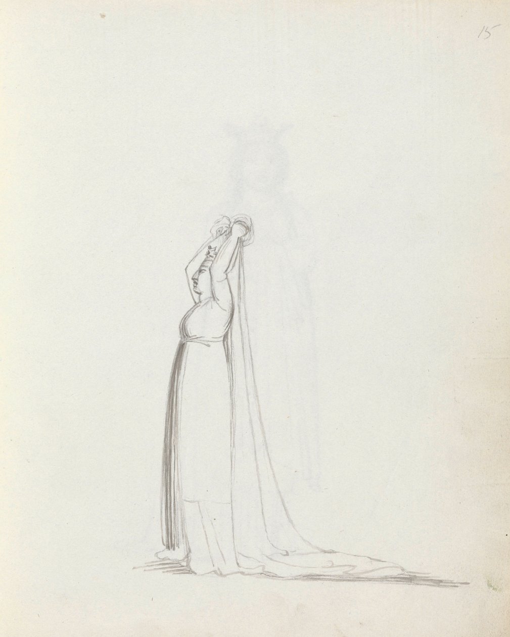 Mrs Siddons as Constance by John Flaxman