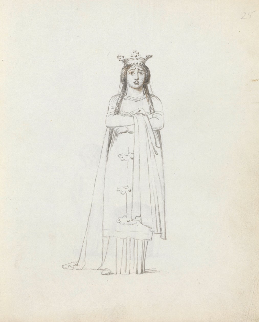 Mrs Siddons as Constance by John Flaxman