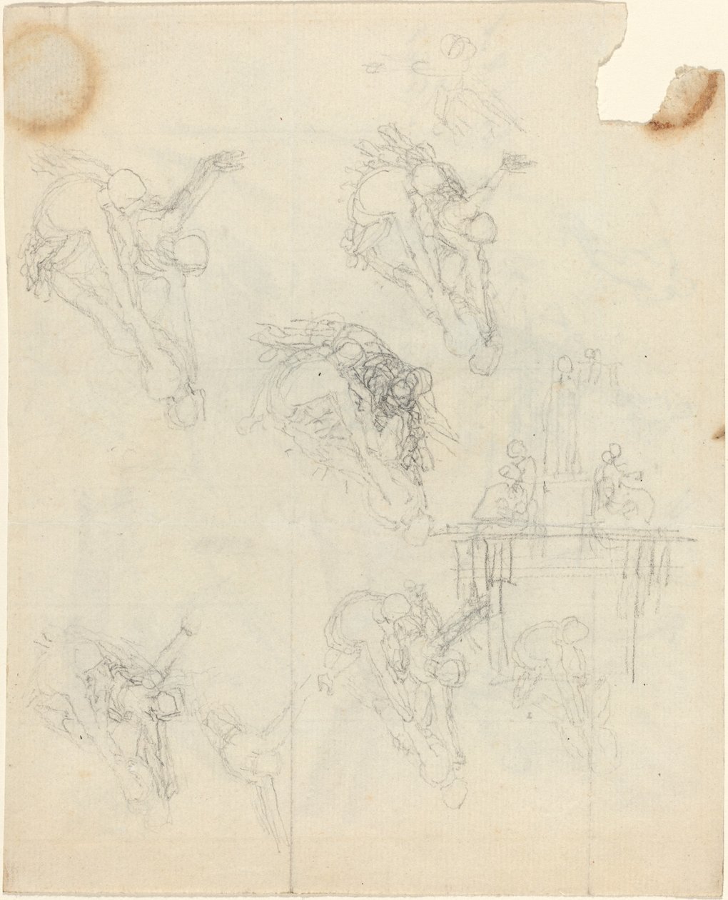 Sheet of Studies by John Flaxman