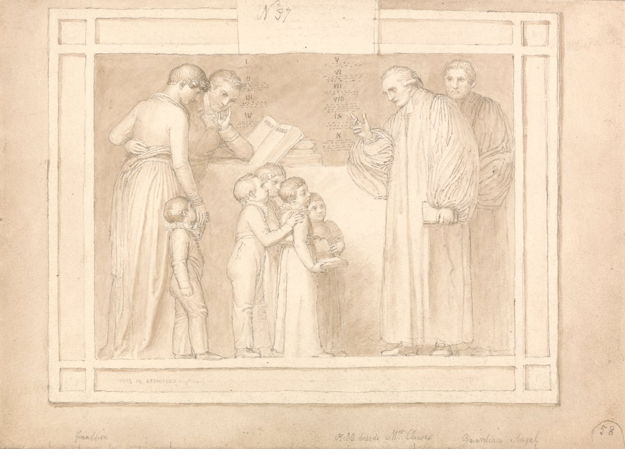 Study for a Monument to the Reverend John Clowes by John Flaxman