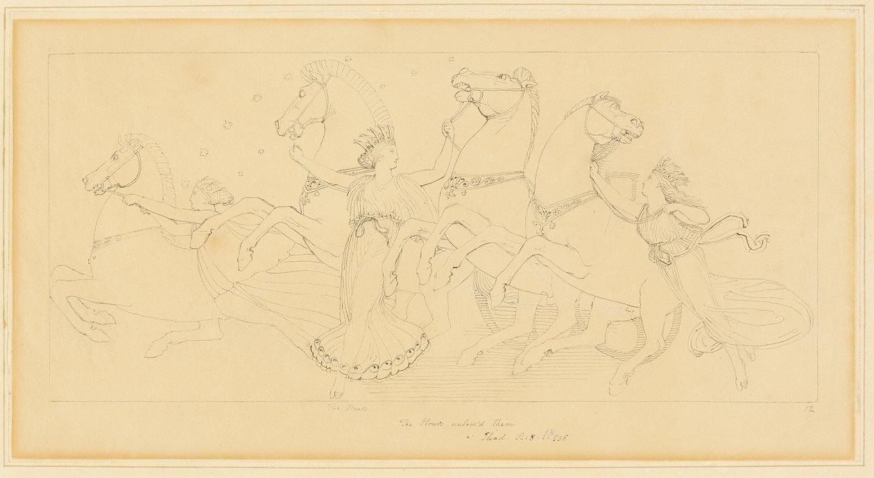 The Hours Taking the Horses from Juno