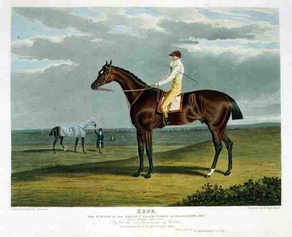 Ebor, Winner of the Great St. Leger at Doncaster by John Frederick Herring Snr
