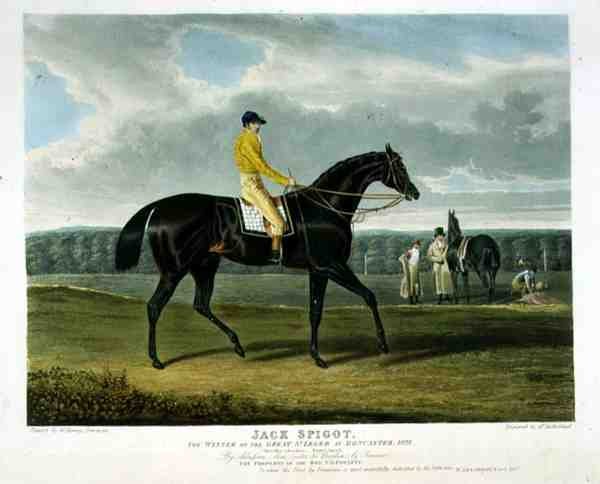 Jack Spigot, Winner of the Great St. Leger at Doncaster by John Frederick Herring Snr