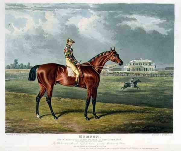 Memnon, the Winner of the Great St. Leger at Doncaster by John Frederick Herring Snr