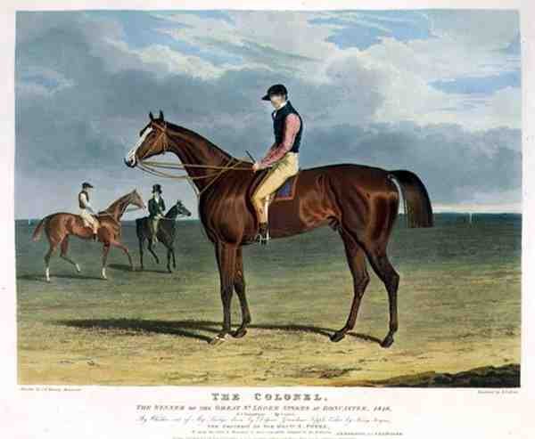 The Colonel, the Winner of the Great St. Leger Stakes at Doncaster by John Frederick Herring Snr