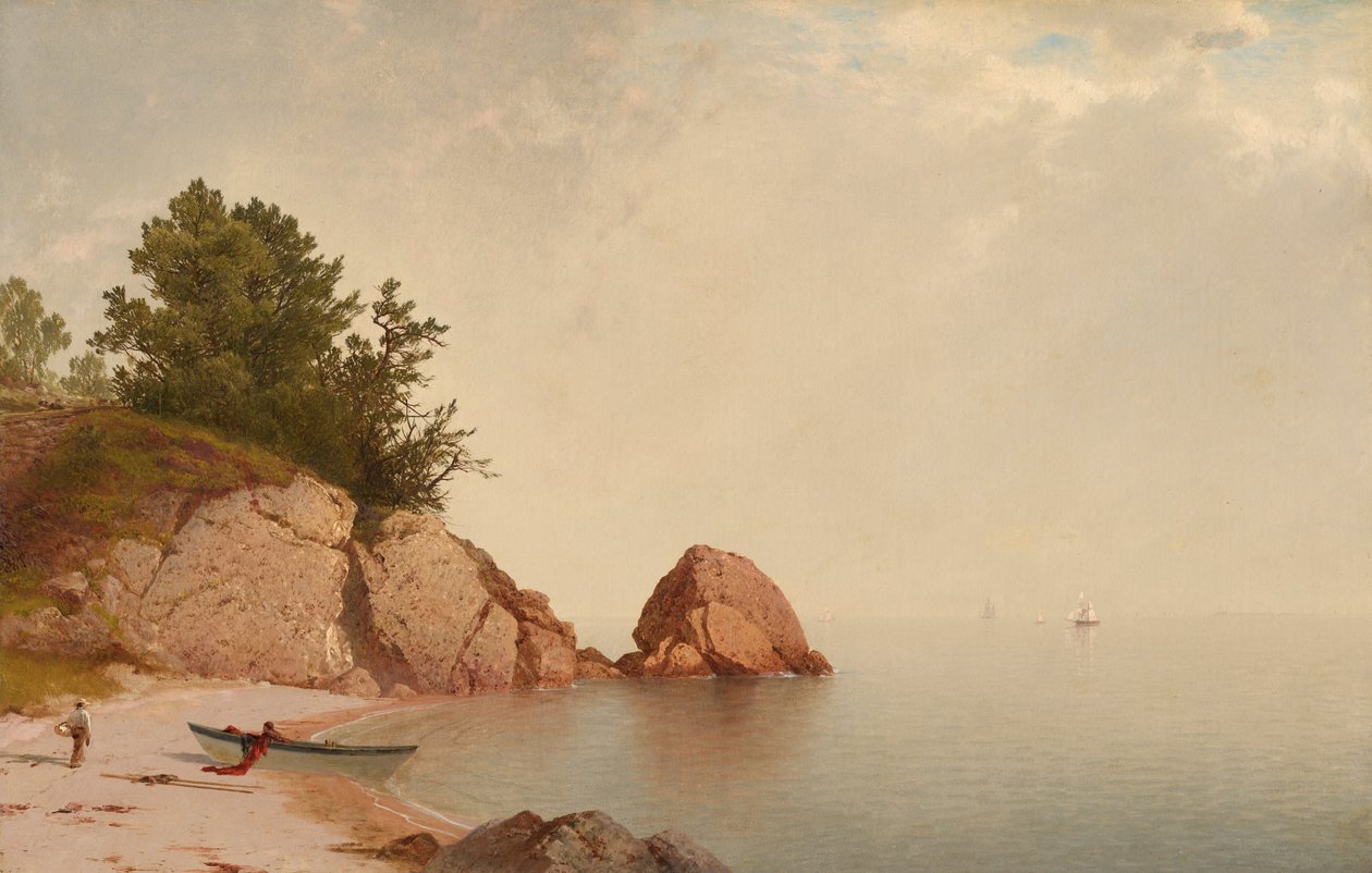 Beach at Beverly by John Frederick Kensett