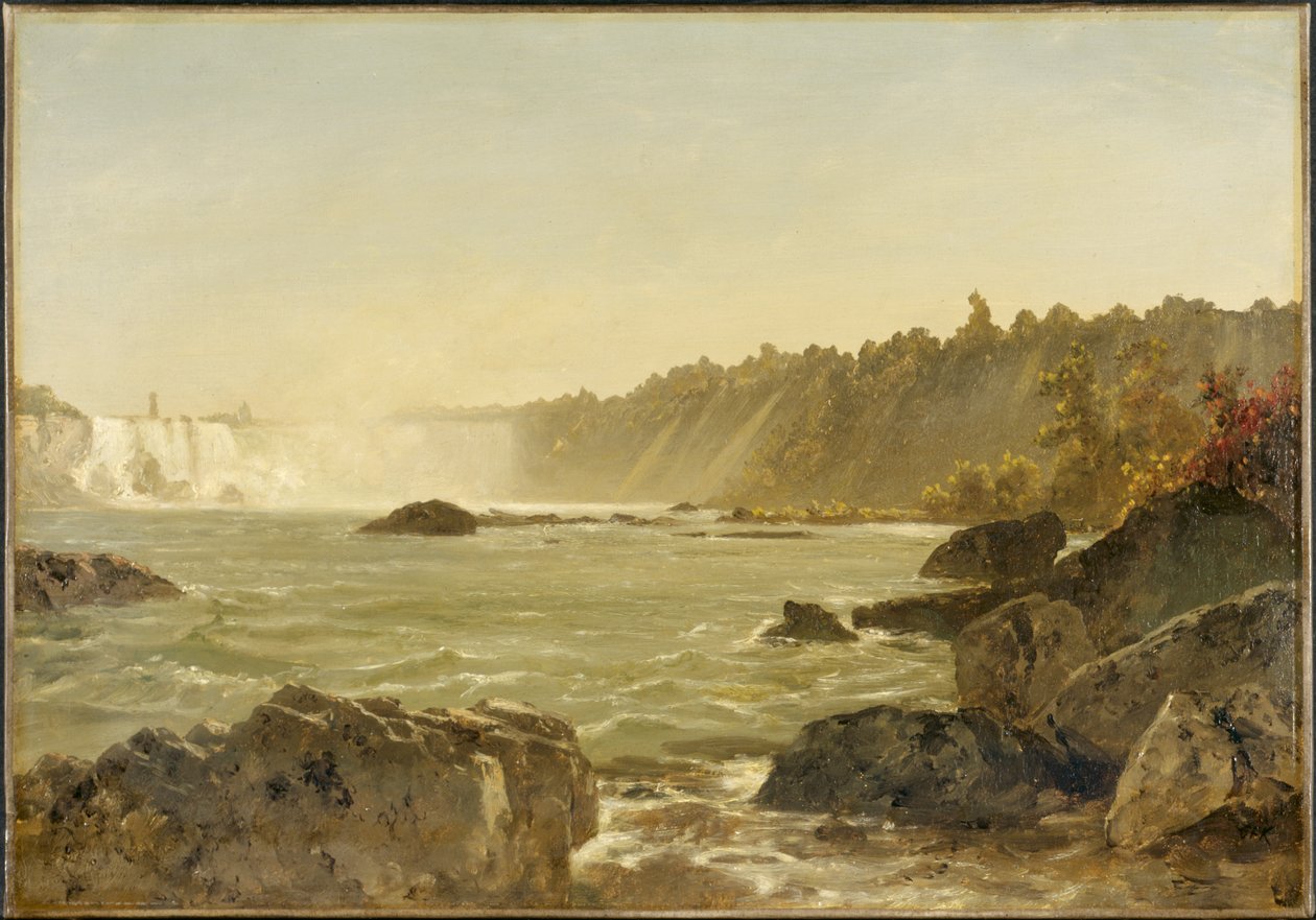 View of Niagara Falls by John Frederick Kensett