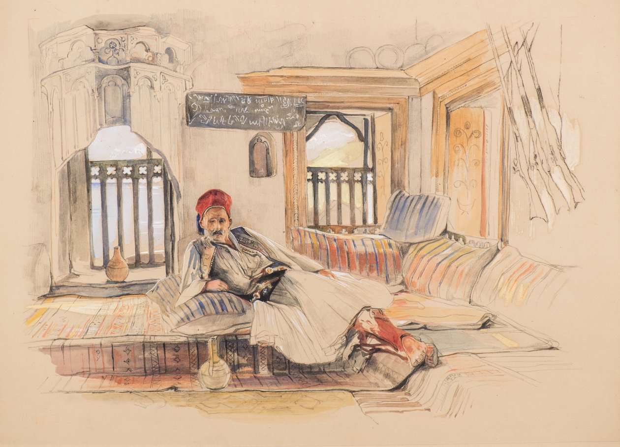 An Eastern Interior by John Frederick Lewis