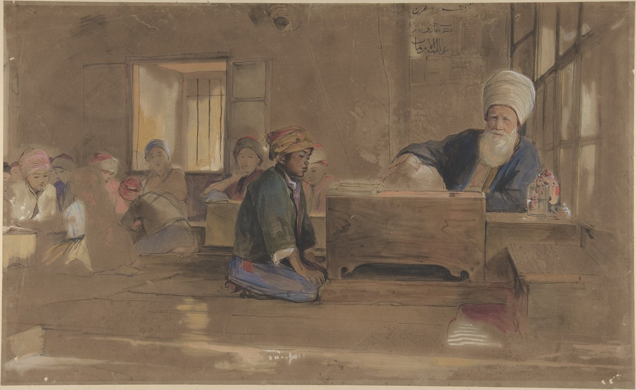 Arab School by John Frederick Lewis