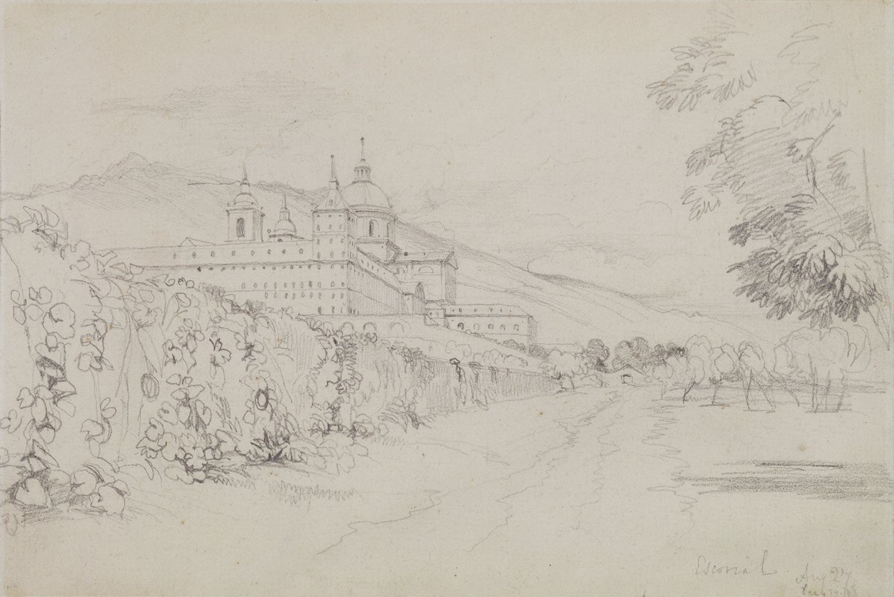 The Escorial, Madrid by John Frederick Lewis