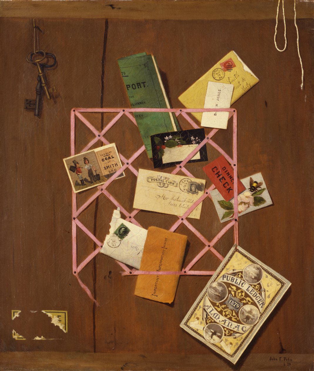 Office Board for Smith Brothers Coal Company by John Frederick Peto