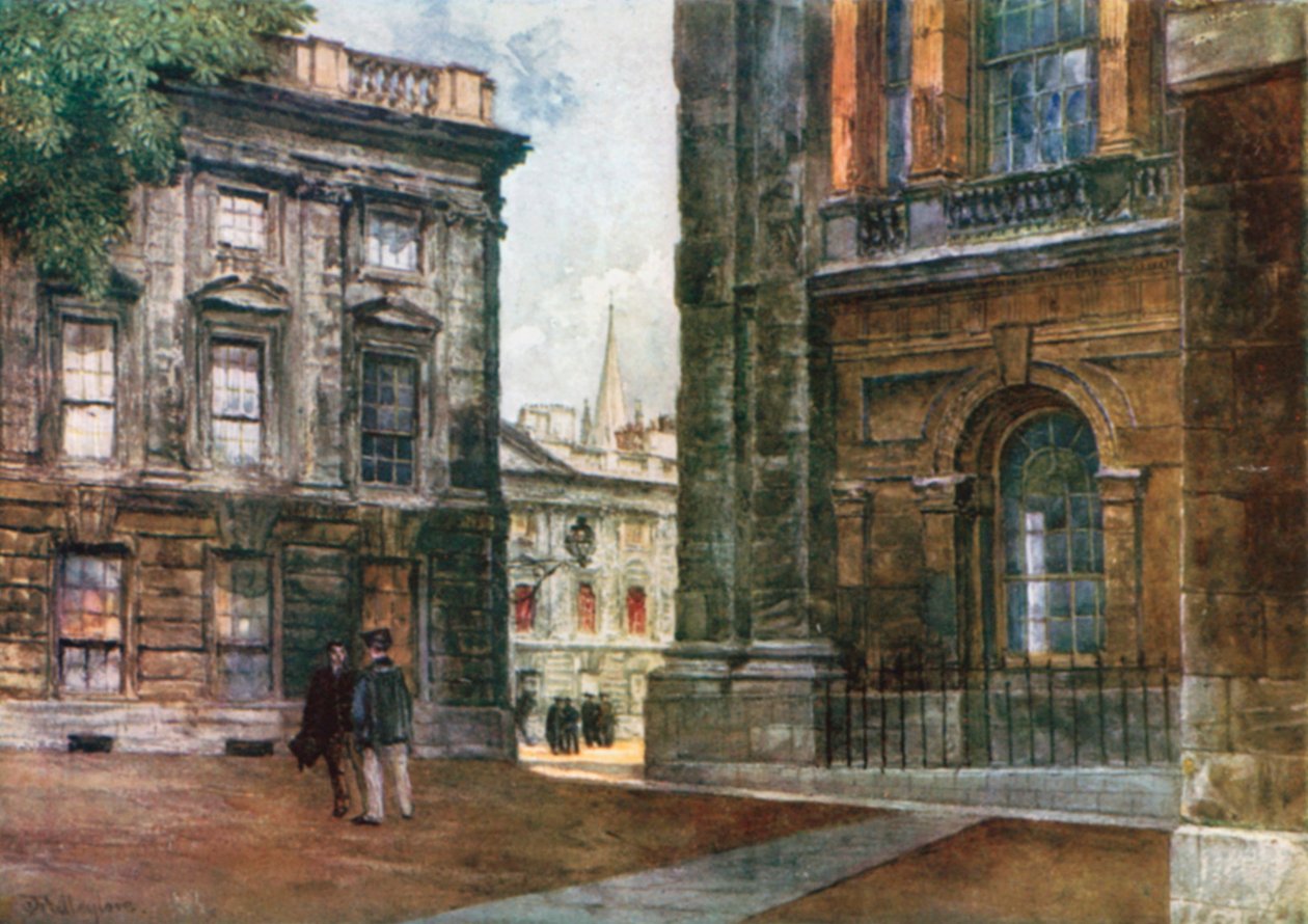 Christ Church – Peckwater Quadrangle by John Fulleylove