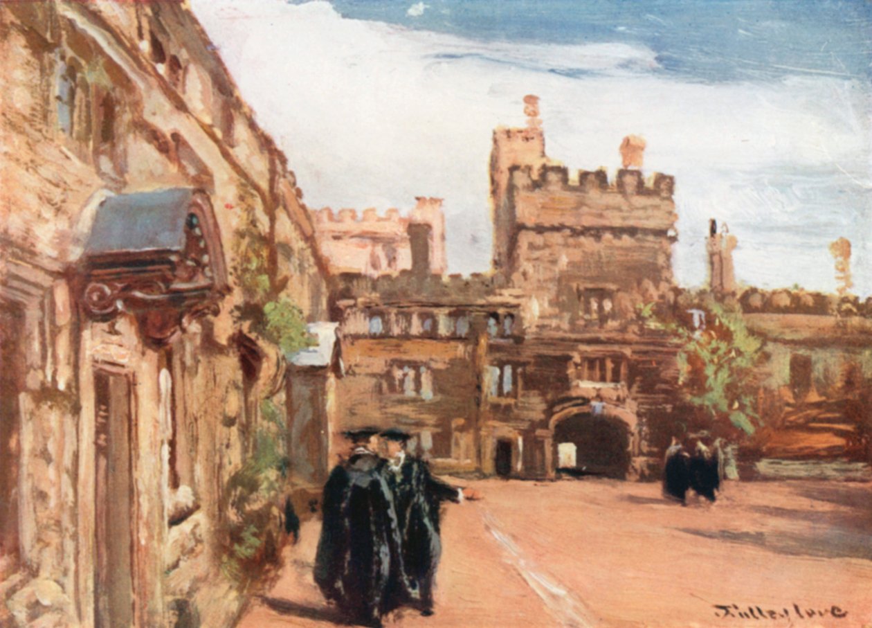 Jesus College by John Fulleylove