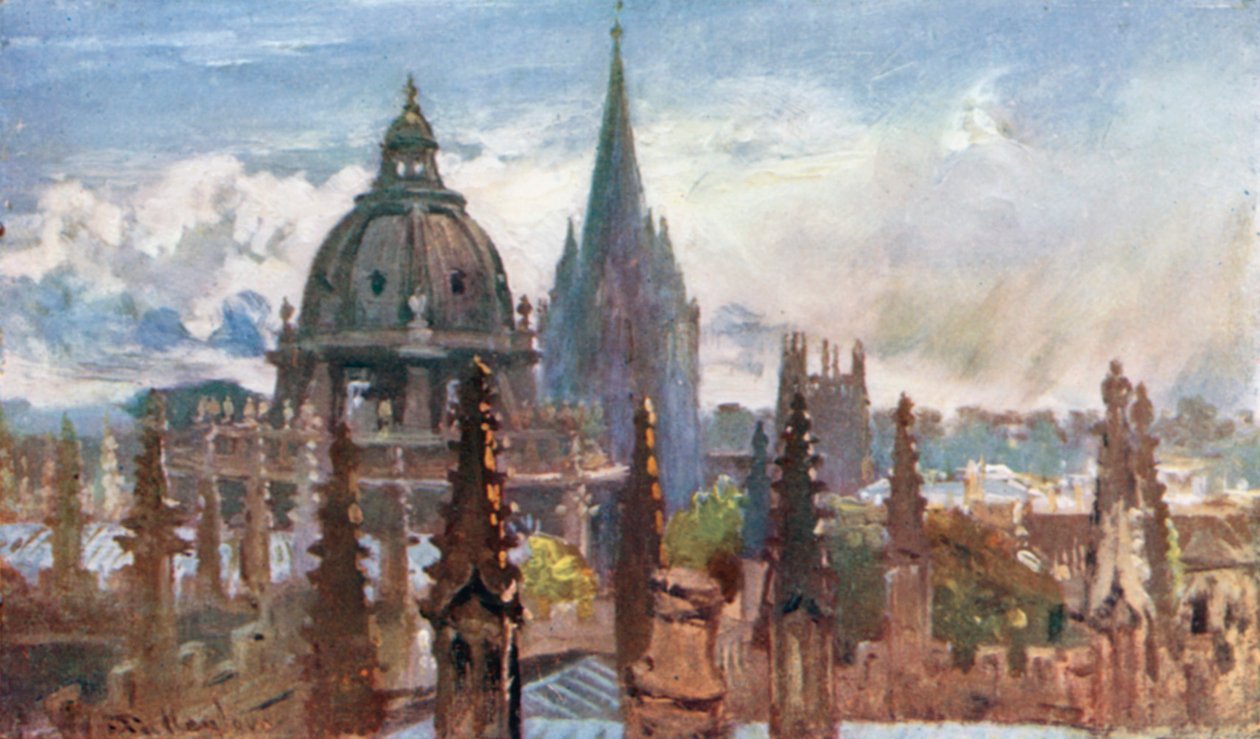 Oxford, from the Sheldonian Theatre by John Fulleylove