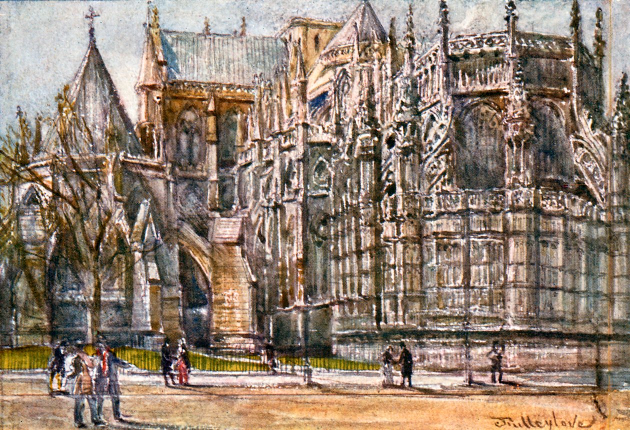 The Chapter House and East End of Henry VII