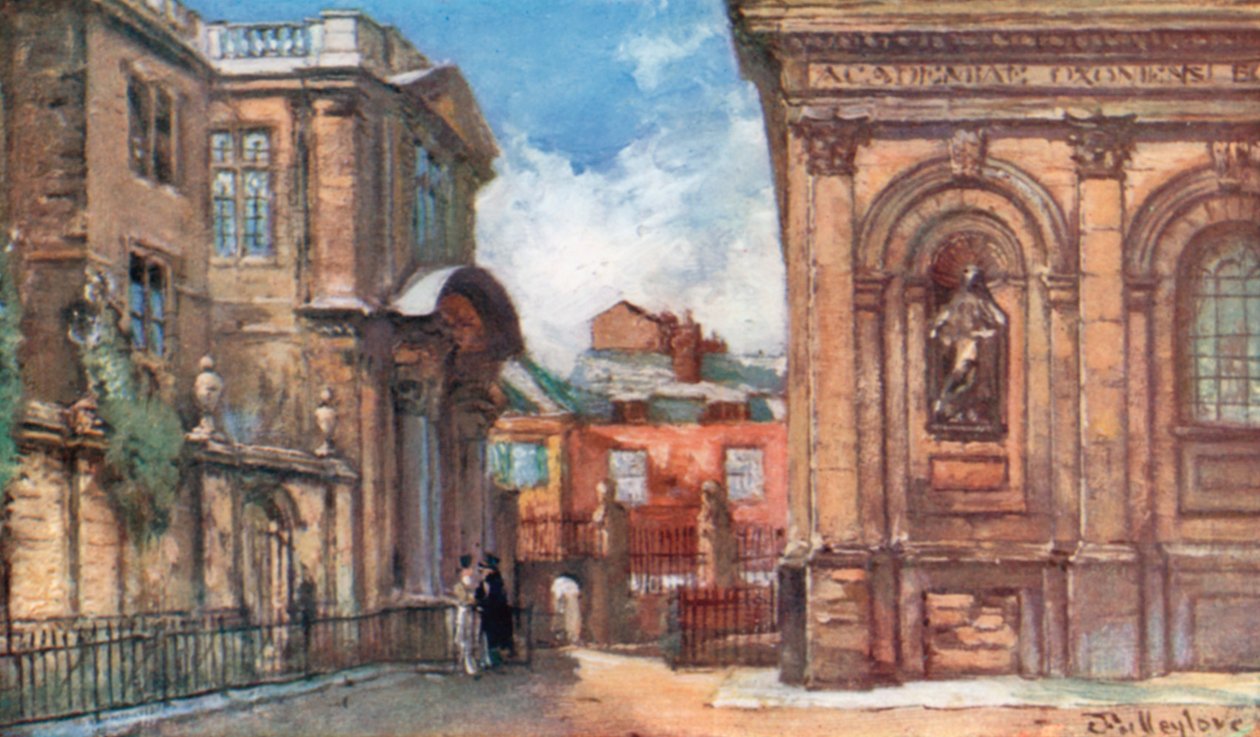 The Old Ashmolean Museum and Sheldonian Theatre by John Fulleylove