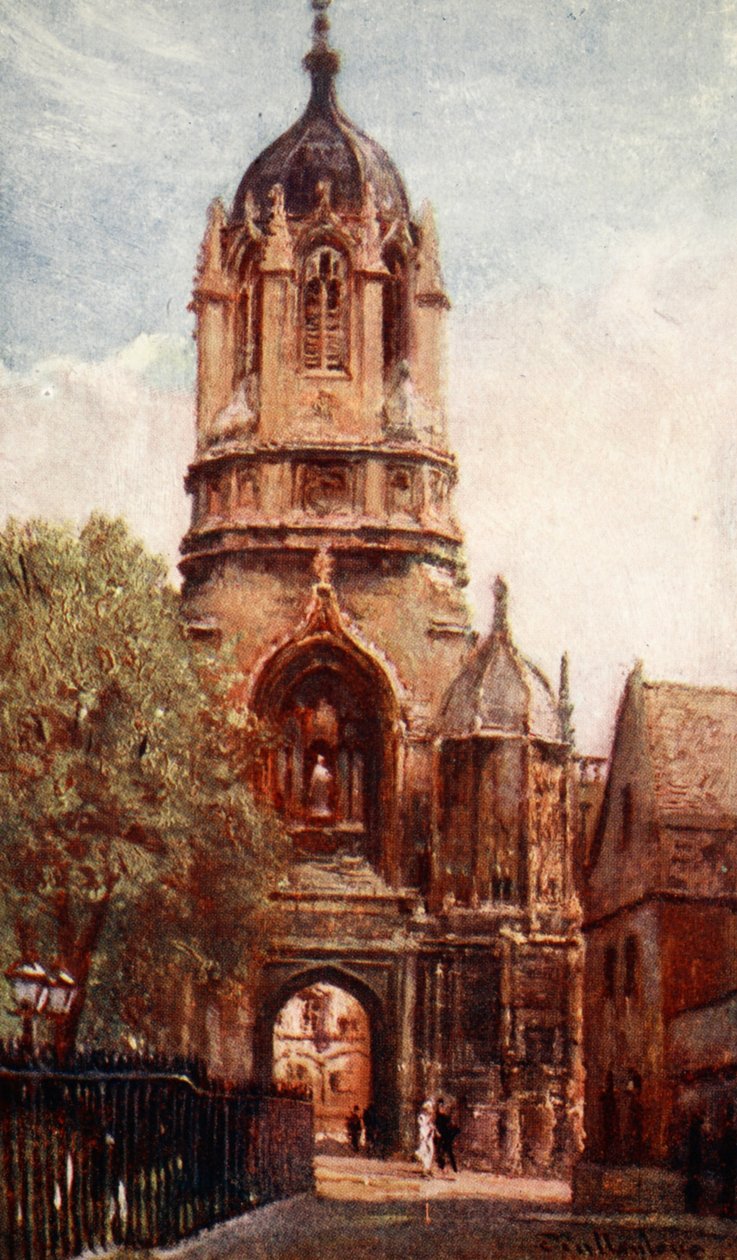 Tom Tower, Christ Church College, 1903 by John Fulleylove
