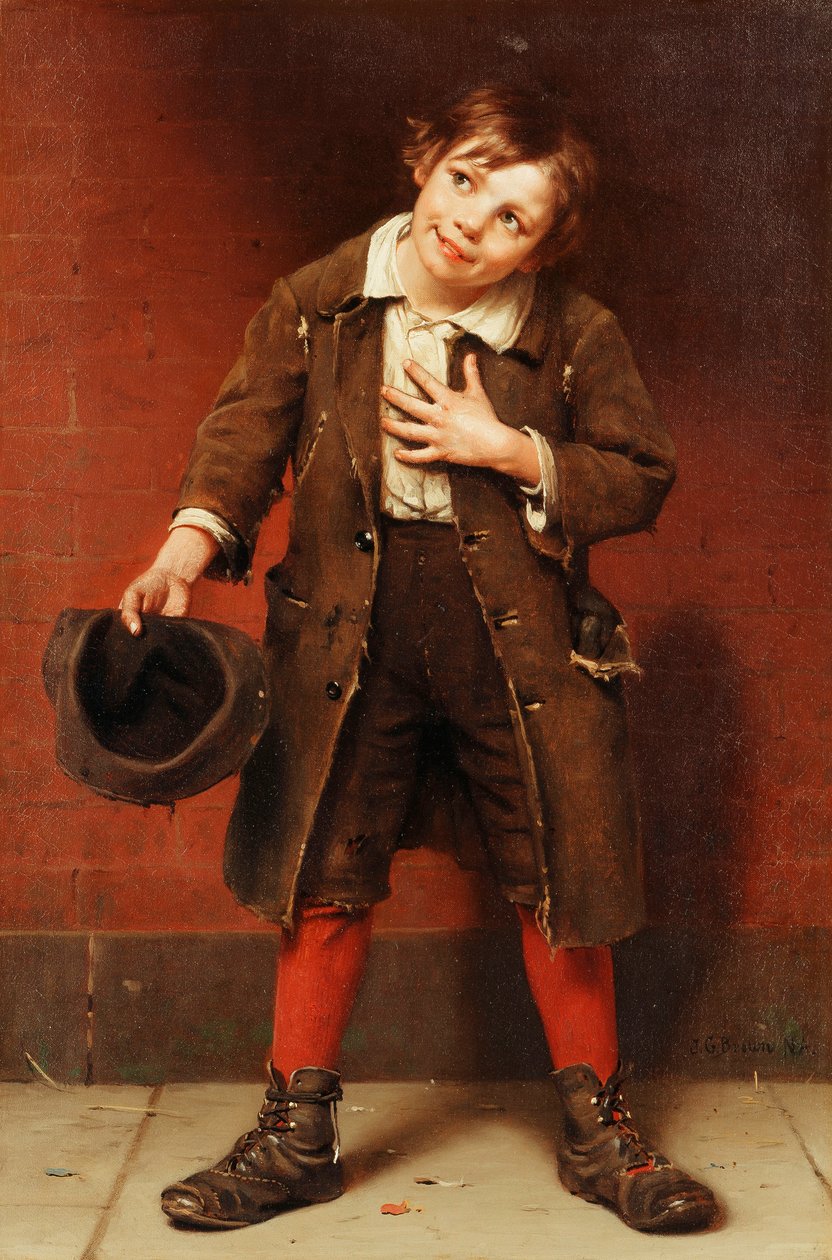 Beggar Boy by John George Brown