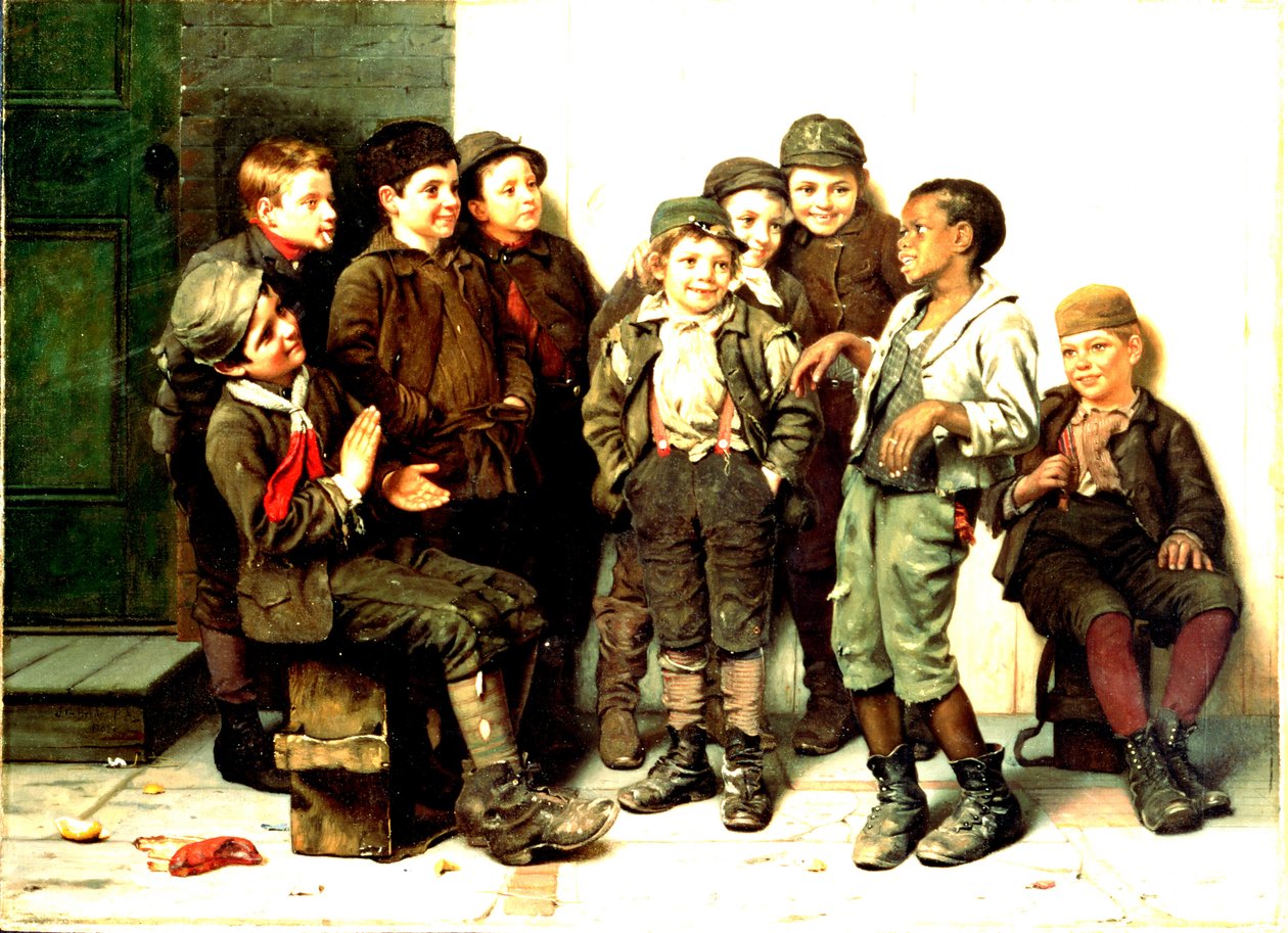 The Street Dance by John George Brown