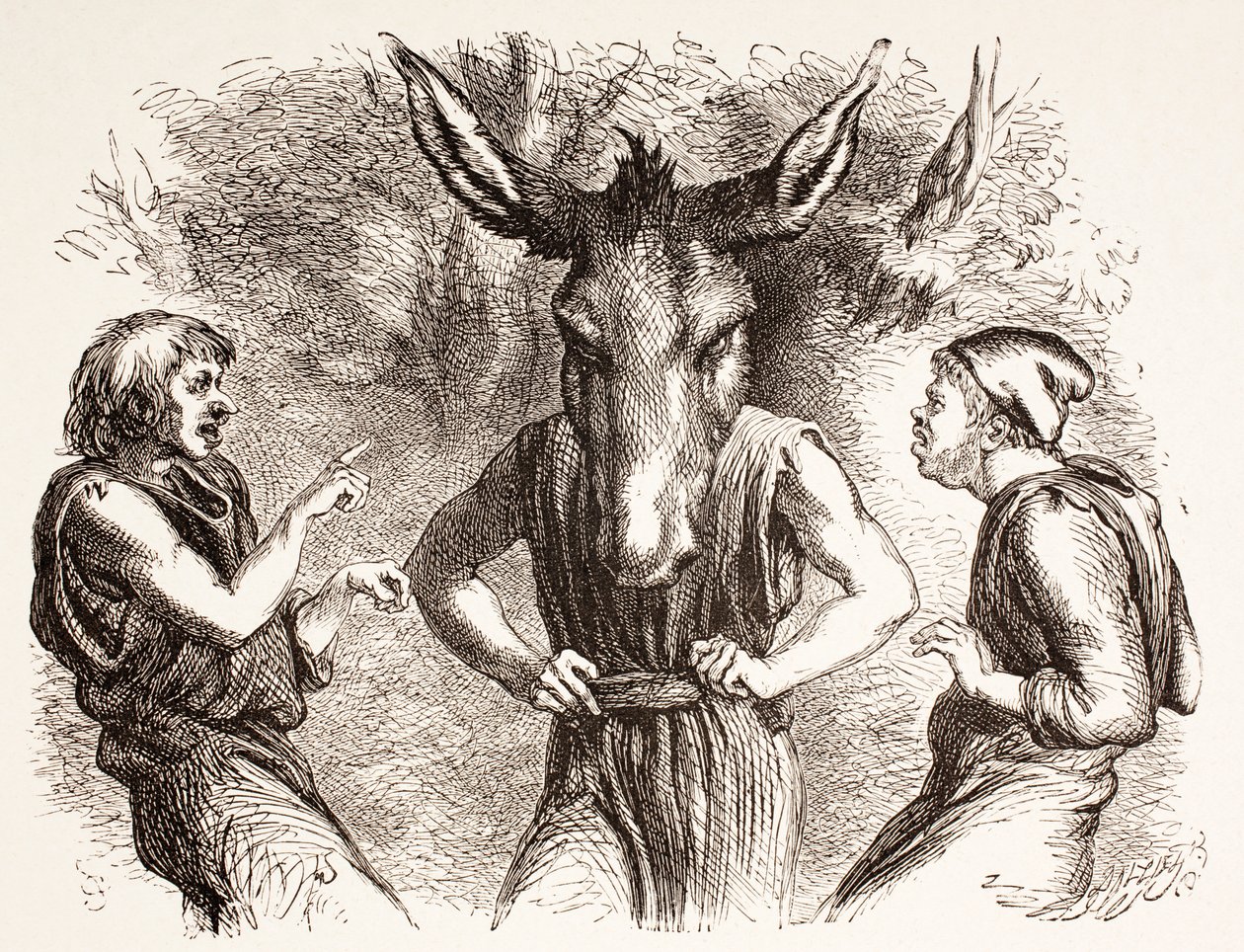 Illustration for A Midsummer Night