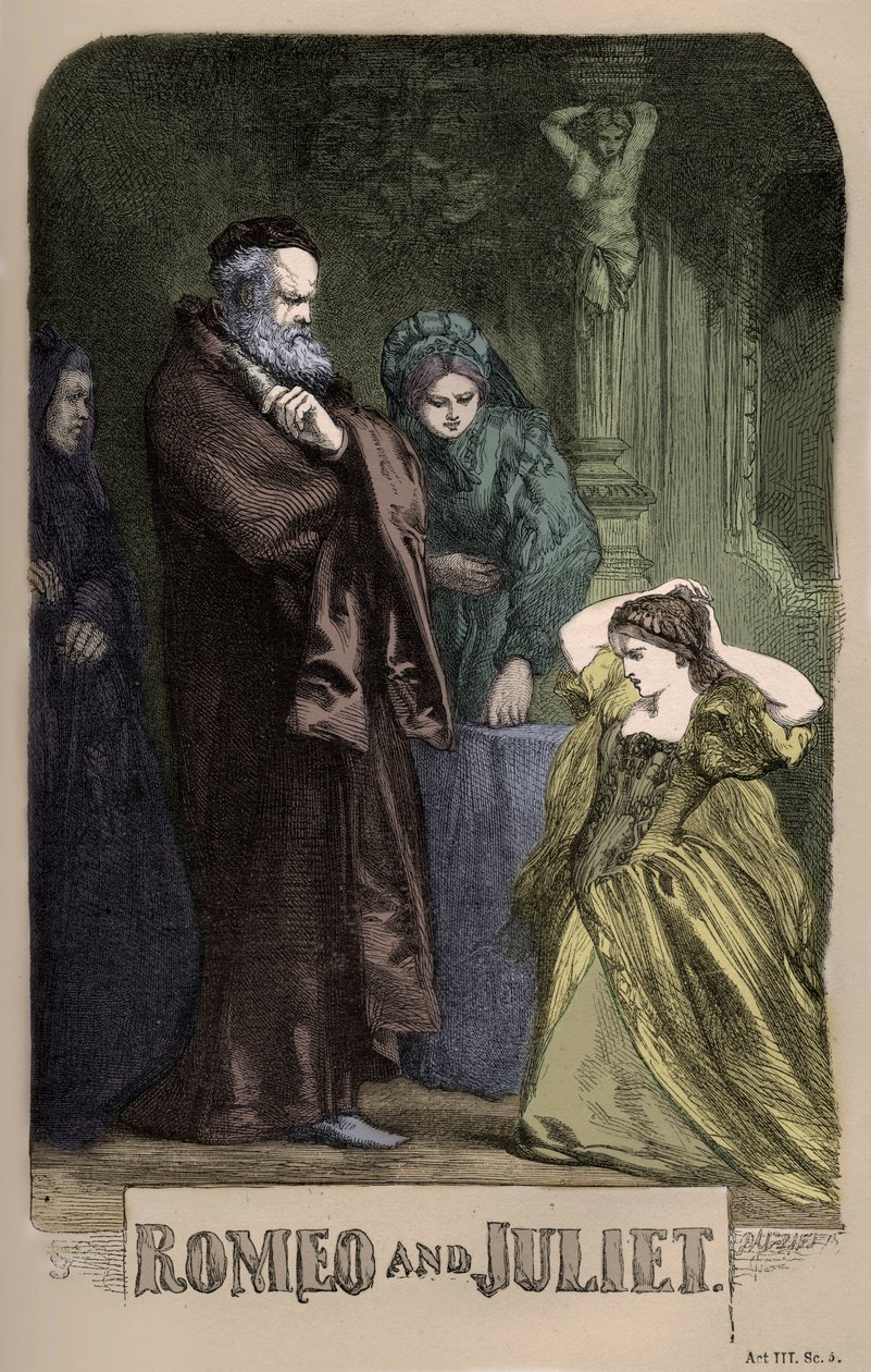 Romeo and Juliet by John Gilbert