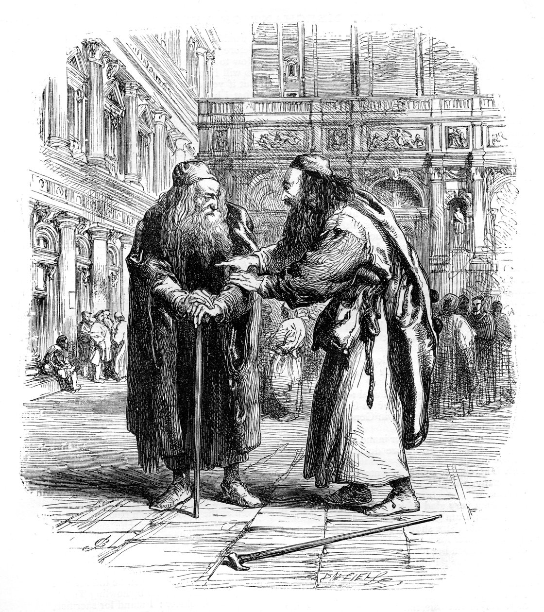 The Merchant of Venice by John Gilbert