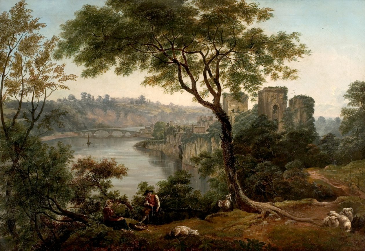 Chepstow Castle, Monmouthshire by John Glover