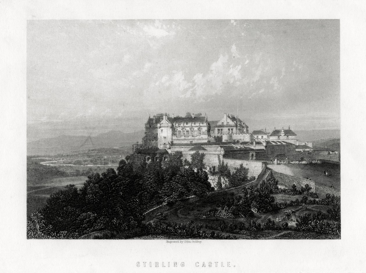 Stirling Castle, Scotland, 1883 by John Godfrey