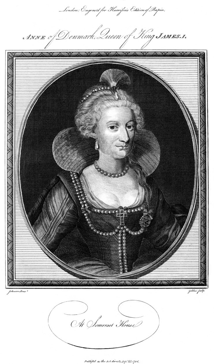 Anne of Denmark, Queen Consort of King James I by John Goldar