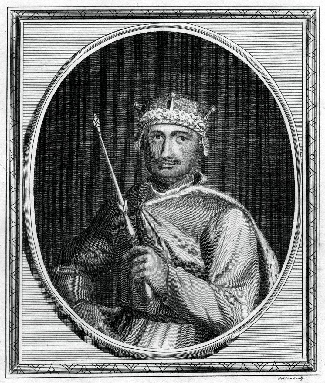 King William II of England by John Goldar