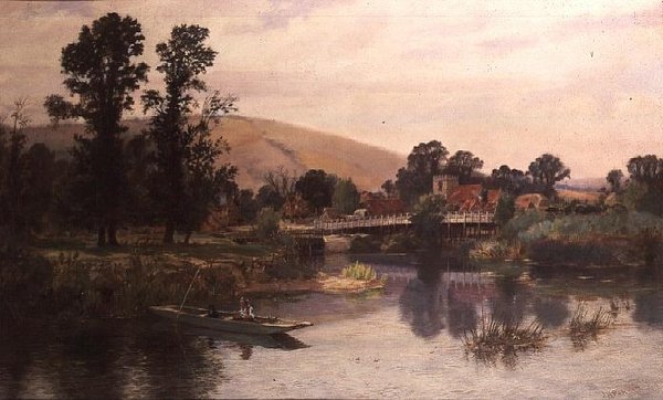 Fishing from a Punt by John H. Parkyn
