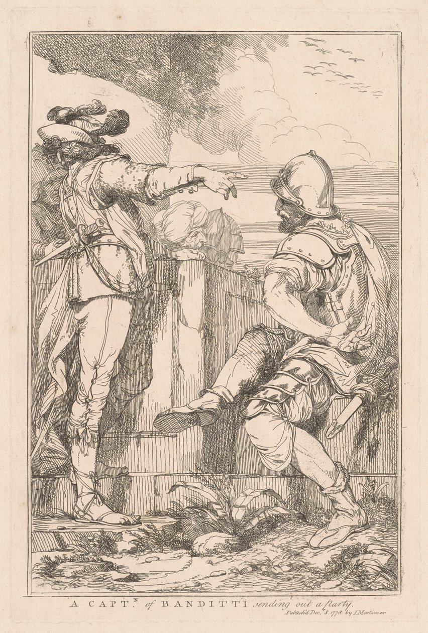 A Captain of Banditti by John Hamilton Mortimer