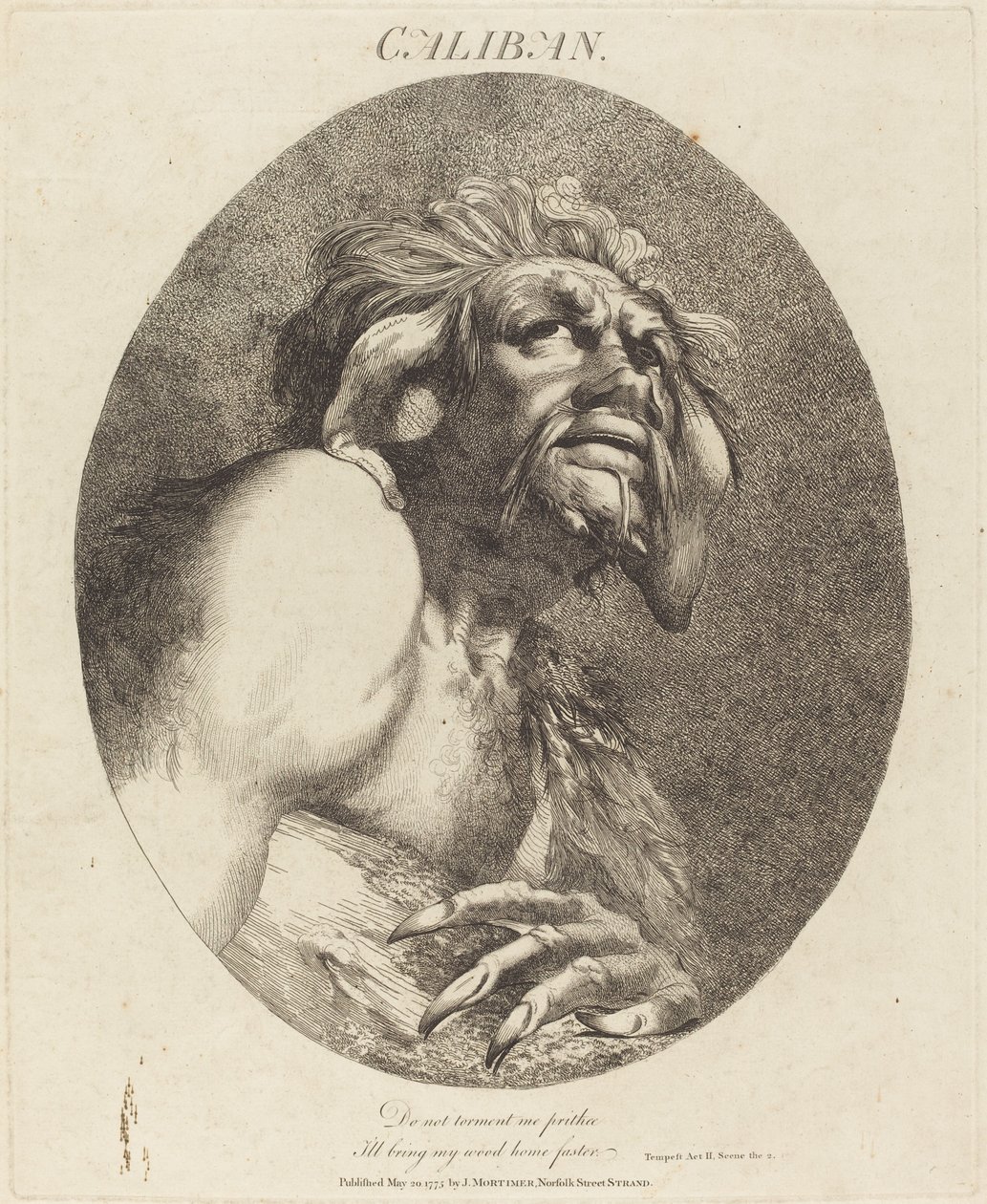 Caliban by John Hamilton Mortimer