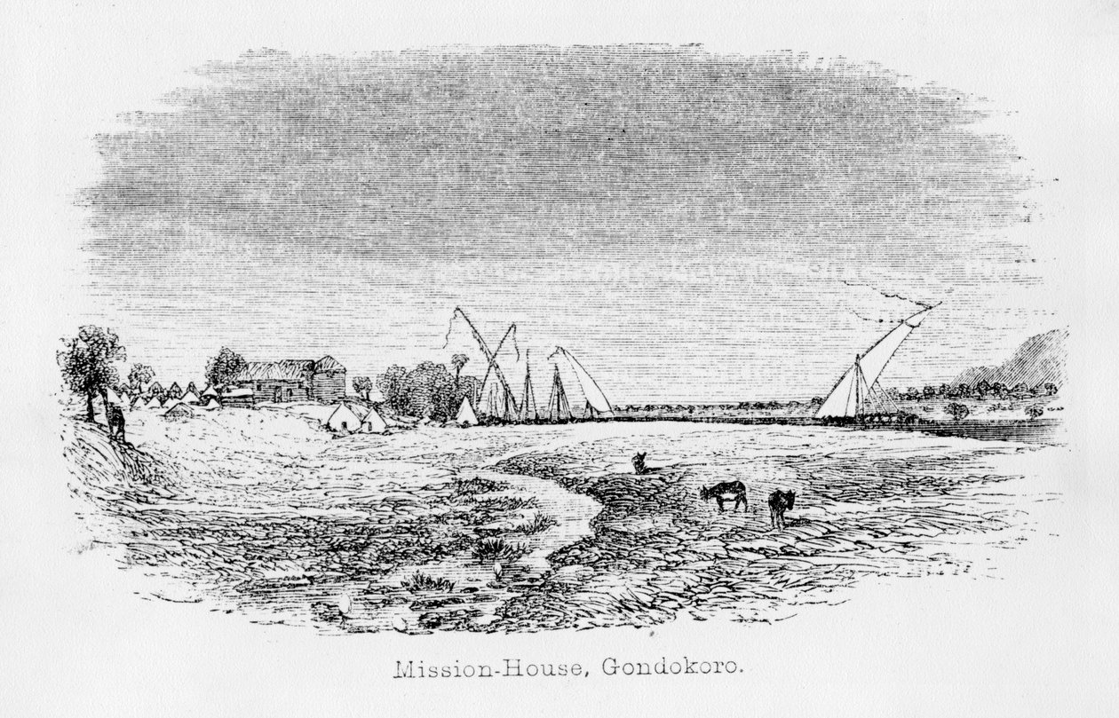 Misson-House, Gondokoro, from 
