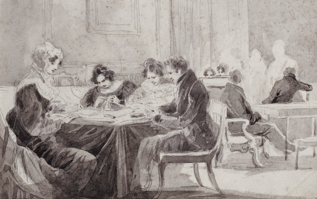 An Evening at Home by John Harden